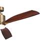 7_60" Kichler Ridley II Brass Indoor LED Ceiling Fan with Wall Control more views