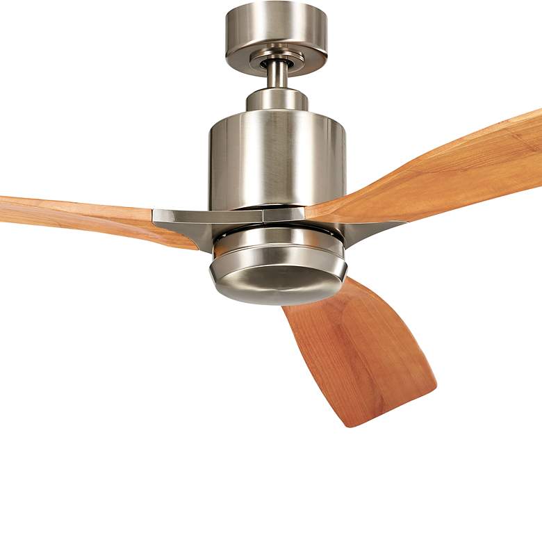 Image 6 60" Kichler Ridley II Steel Indoor LED Ceiling Fan with Wall Control more views
