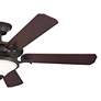 6_60" Kichler Rise Olde Bronze LED Indoor Ceiling Fan with Wall Control more views