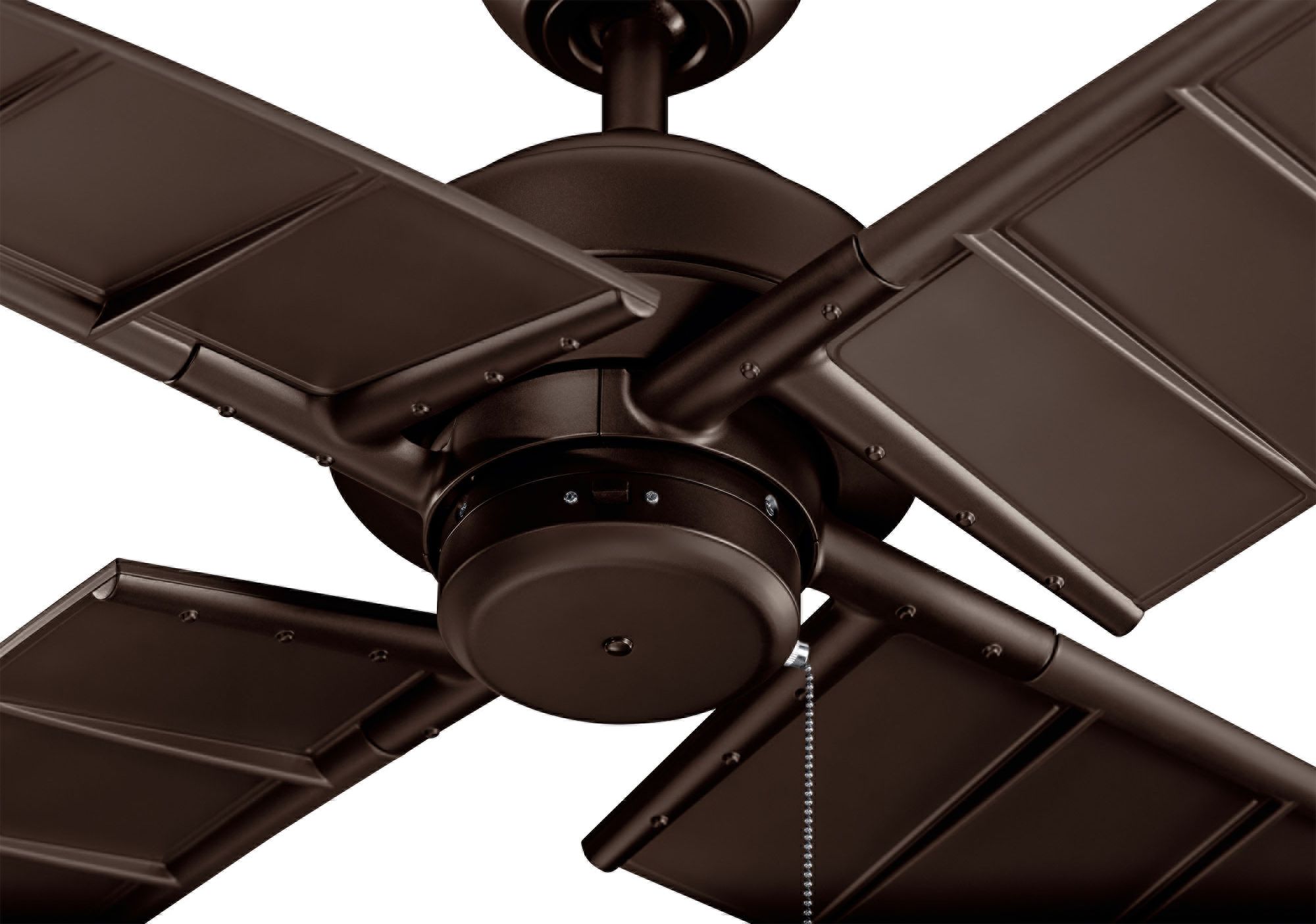 Image 3 60" Kichler Surrey Climates Natural Bronze Ceiling Fan with Pull Chain more views