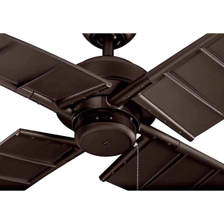 Image 3 60" Kichler Surrey Climates Natural Bronze Ceiling Fan with Pull Chain more views