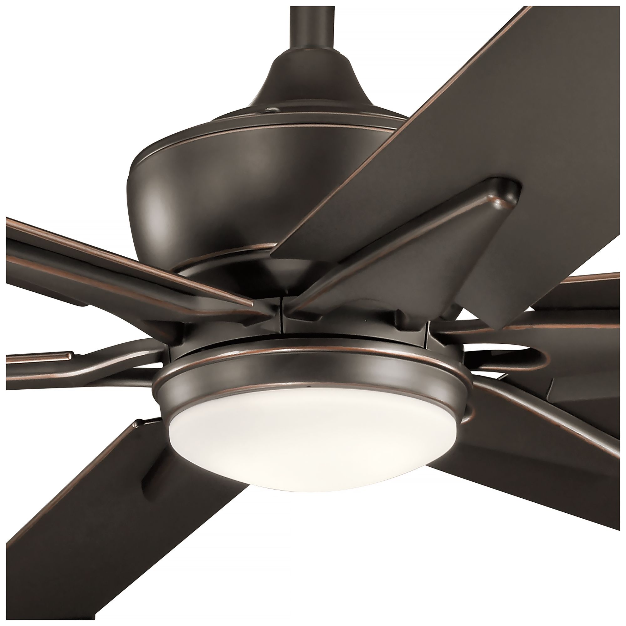 Image 6 60" Kichler Szeplo II Bronze Wet LED Ceiling Fan with Wall Control more views