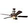 60" Kimberley Berkshire Bronze Ceiling Fan