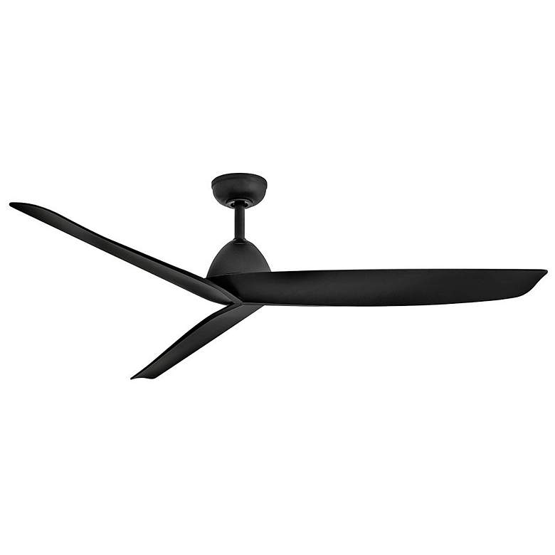 Image 1 60" Liv Matte Black Smart Ceiling Fan