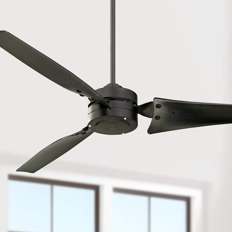 Image 1 60" Loft Barbeque Black Ceiling Fan