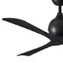 3_60" Matthews Irene 3 Matte Black Remote Ceiling Fan more views