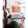 7_60" Matthews Irene 3H Gloss White Walnut Hugger Fan with Remote more views