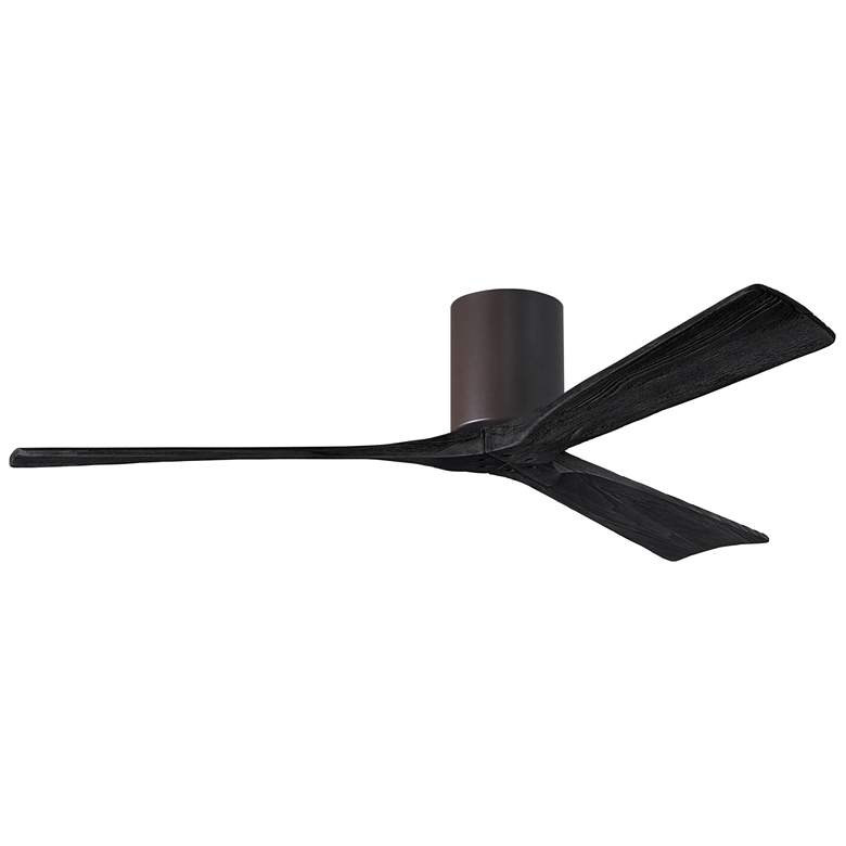 Image 1 60" Matthews Irene 3H Polished Chrome Hugger Ceiling Fan with Remote