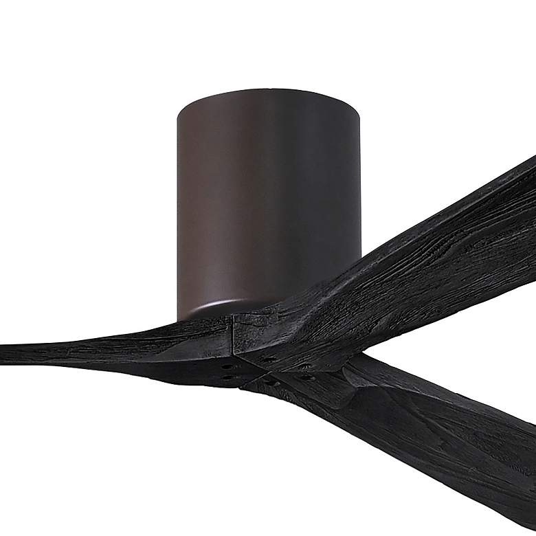 Image 2 60" Matthews Irene 3H Polished Chrome Hugger Ceiling Fan with Remote more views