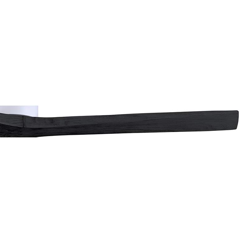 Image 4 60" Matthews Mollywood Matte White Black Damp Rated Fan with Remote more views
