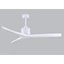 6_60" Matthews Mollywood Matte White Outdoor Ceiling Fan with Remote more views