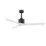 2_60" Matthews Nan Bronze and White Outdoor Ceiling Fan with Remote more views