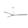 2_60" Matthews Nan Matte White Outdoor Ceiling Fan with Remote more views