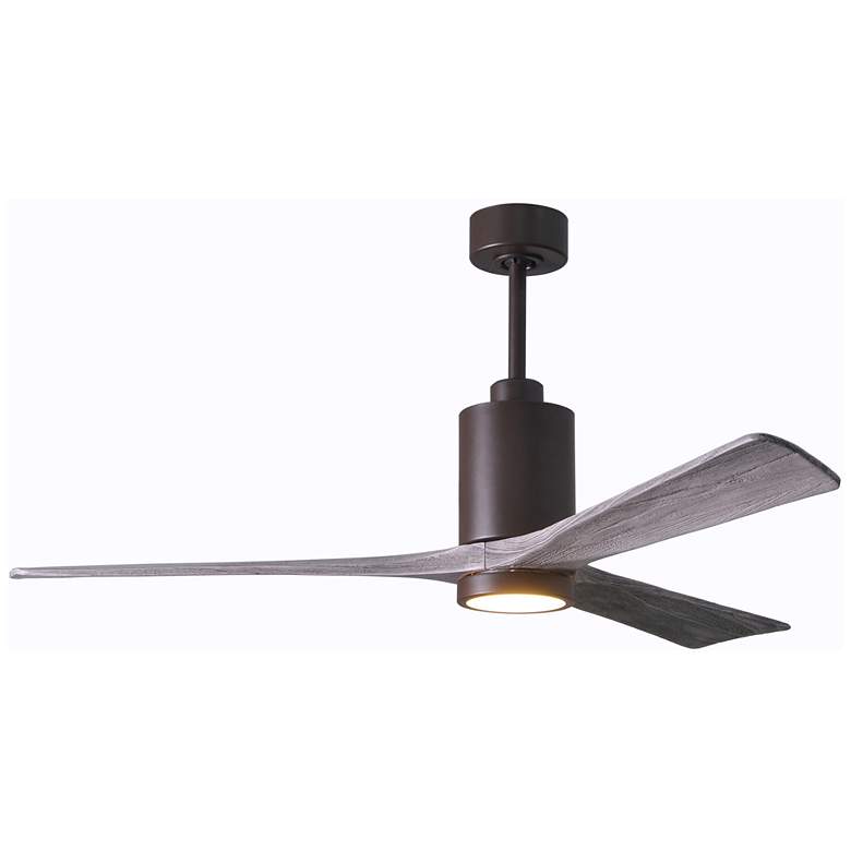 Image 1 60" Matthews Patricia-3 Textured Bronze Barn Wood Ceiling Fan