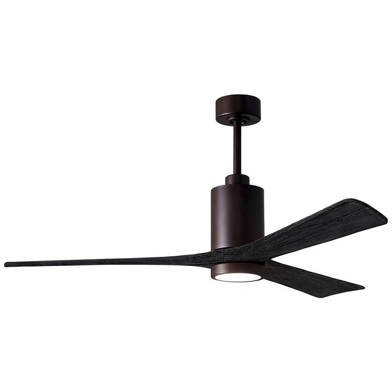 Image 1 60" Matthews Patricia-3 Textured Bronze Matte Black Ceiling Fan