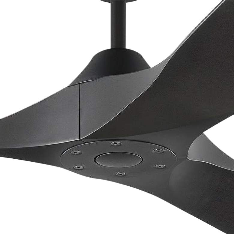 Image 4 60 inch Maverick Coastal Midnight Black Wet Rated Ceiling Fan with Remote more views