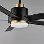 5_60" Maxim Daisy Black and Gold LED Ceiling Fan more views