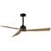 60" Maxim Vortex Charcoal LED Ceiling Fan