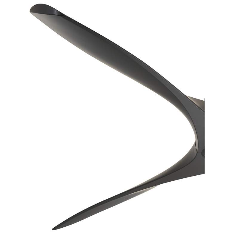 Image 4 60" Minka Aire Aviation Brushed Nickel Large Ceiling Fan with Remote more views