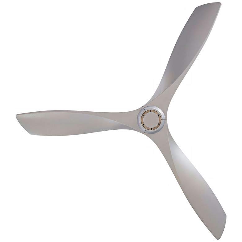 Image 7 60" Minka Aire Aviation Brushed Nickel Modern Ceiling Fan with Remote more views