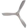 60" Minka Aire Aviation Brushed Nickel Modern Ceiling Fan with Remote