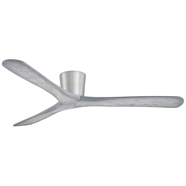 Image 3 60" Minka Aire Avtur Brushed Steel Damp Hugger Ceiling Fan with Remote