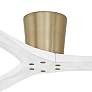 4_60" Minka Aire Avtur Soft Brass Damp Hugger Ceiling Fan with Remote more views