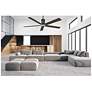 6_60" Minka Aire Clean Matte Black LED Modern Ceiling Fan with Remote more views