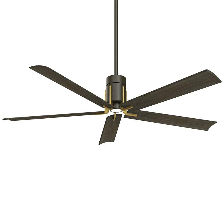 Image 2 60" Minka Aire Clean Oil Rubbed Bronze LED Ceiling Fan with Remote
