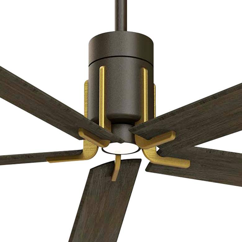 Image 3 60" Minka Aire Clean Oil Rubbed Bronze LED Ceiling Fan with Remote more views