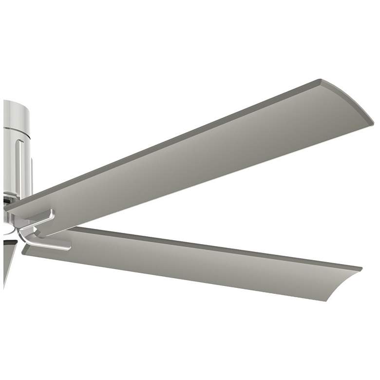 Image 5 60" Minka Aire Clean Polished Nickel LED Ceiling Fan with Remote more views