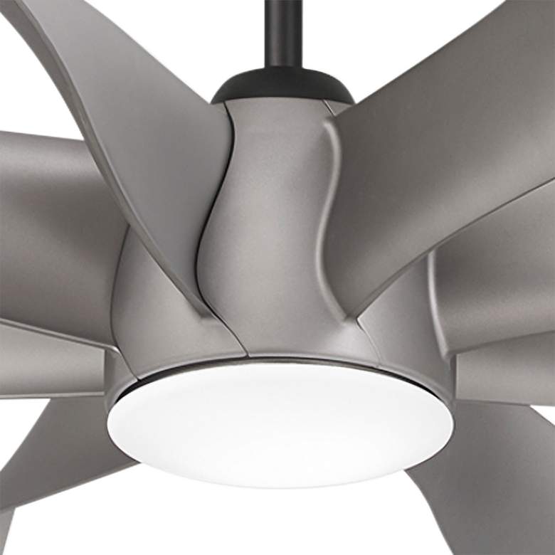 Image 3 60 inch Minka Aire Dream Star Graphite Steel LED Ceiling Fan with Remote more views