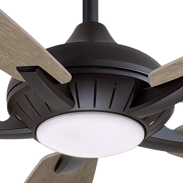 Image 3 60 inch Minka Aire Dyno XL Coal Finish Smart Fan LED Ceiling Fan more views