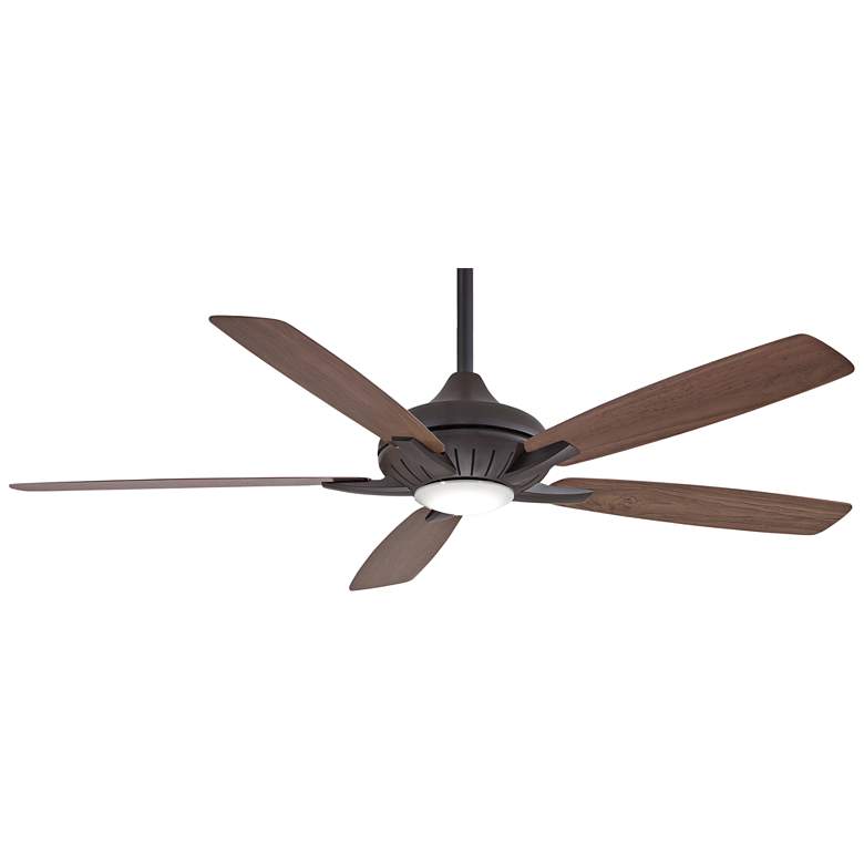 60 inch Minka Aire Dyno XL Oil-Rubbed Bronze LED Smart Ceiling Fan