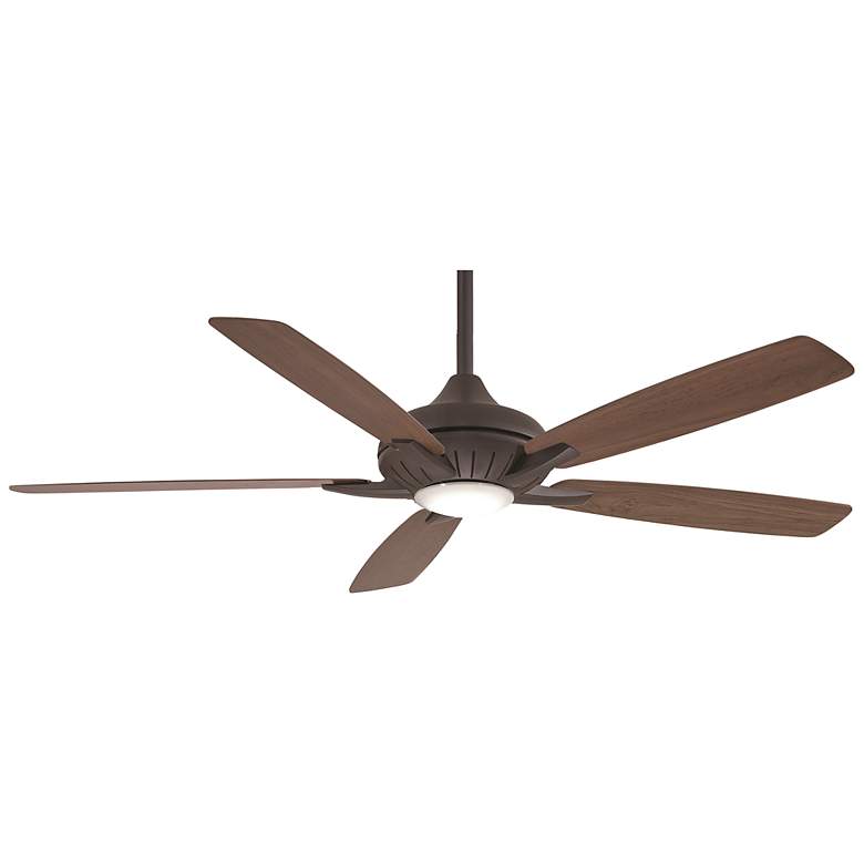 Image 2 60" Minka Aire Dyno XL Oil-Rubbed Bronze LED Smart Ceiling Fan