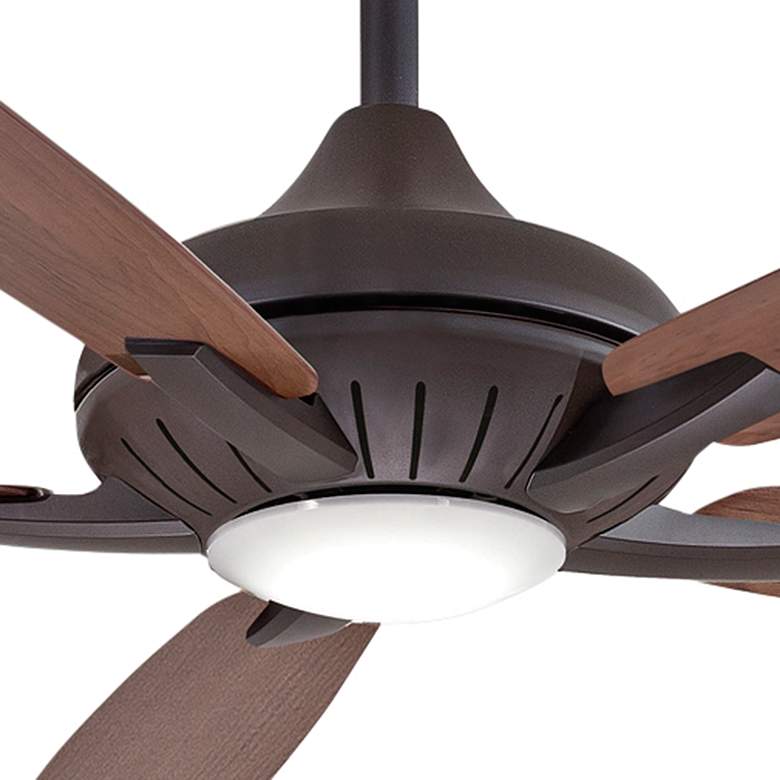 Image 3 60" Minka Aire Dyno XL Oil-Rubbed Bronze LED Smart Ceiling Fan more views