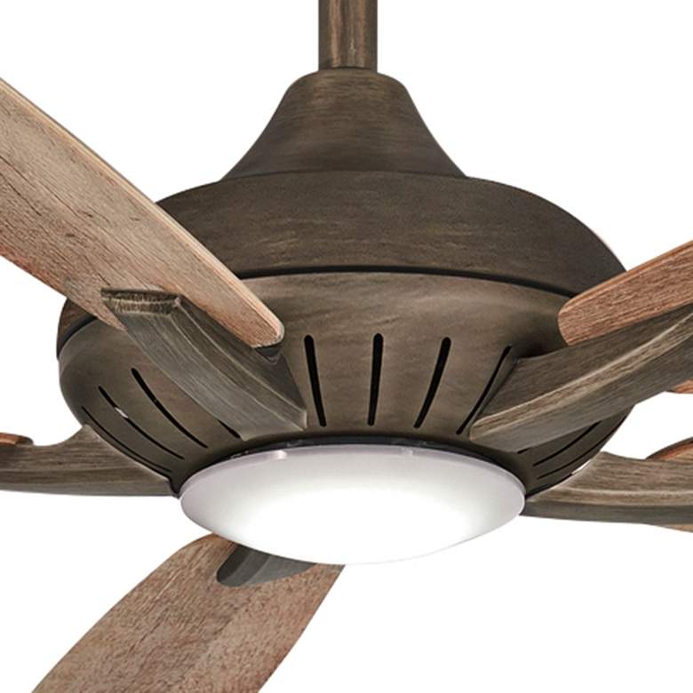 Image 3 60" Minka Aire Dyno XL Smart Fan Bronze LED Ceiling Fan with Remote more views