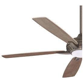 Image4 of 60" Minka Aire Dyno XL Smart Fan Bronze LED Ceiling Fan with Remote more views
