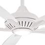 60" Minka Aire Dyno XL White Finish LED Smart Ceiling Fan