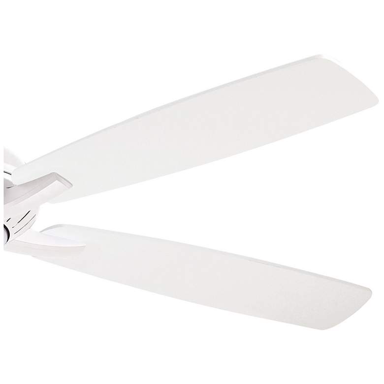 Image 5 60" Minka Aire Dyno XL White Finish LED Smart Ceiling Fan more views