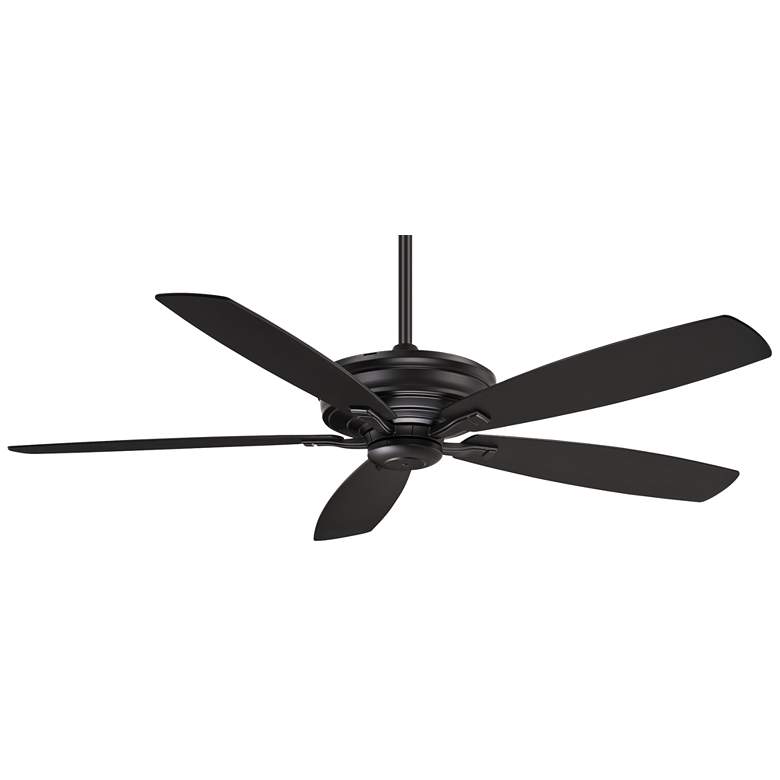 Image 2 60" Minka Aire Kafe-XL Coal Ceiling Fan with Remote Control