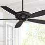 60" Minka Aire Kafe-XL Coal Ceiling Fan with Remote Control