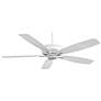 60" Minka Aire Kafe XL ENERGY STAR&#174; White Ceiling Fan with Remote