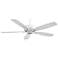 60" Minka Aire Kafe XL ENERGY STAR® White Ceiling Fan with Remote