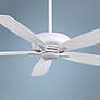 60" Minka Aire Kafe XL ENERGY STAR&#174; White Ceiling Fan with Remote