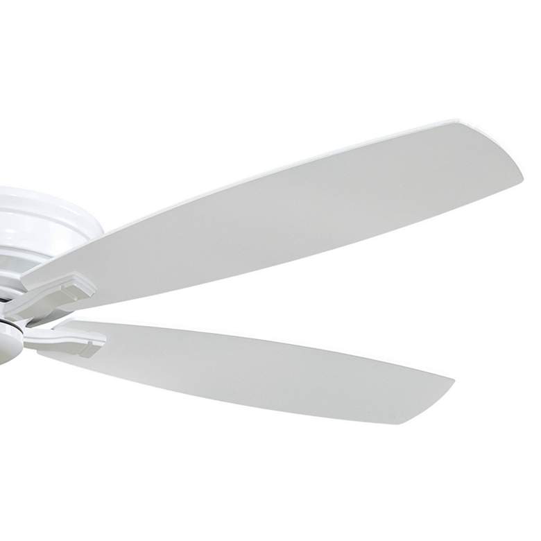 Image 5 60" Minka Aire Kafe XL ENERGY STAR® White Ceiling Fan with Remote more views