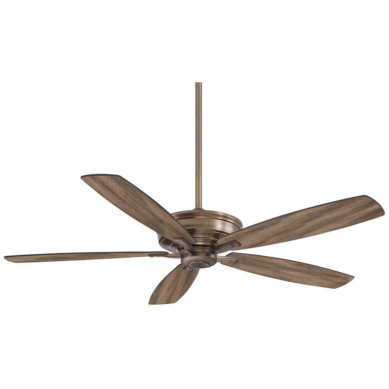 Image 2 60" Minka Aire Kafe-XL Heirloom Bronze Ceiling Fan with Remote