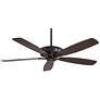 60" Minka Aire Kafe-XL Kocoa Ceiling Fan with Remote Control