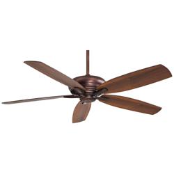 60&quot; Minka Aire Kola Dark Brushed Bronze Ceiling Fan with Remote