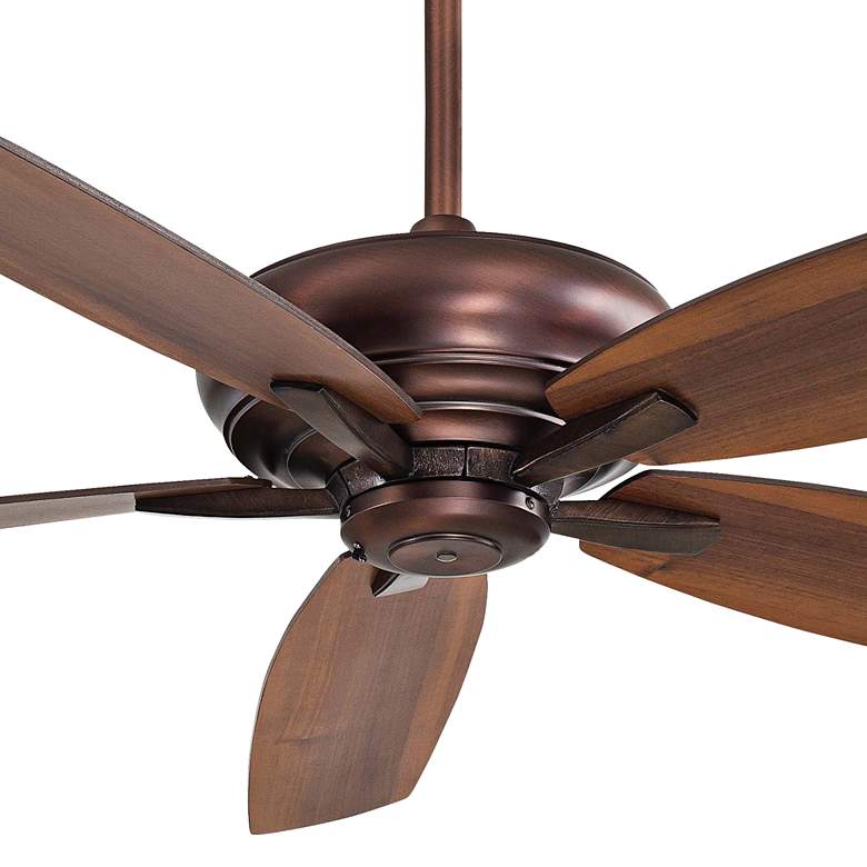 Image 3 60" Minka Aire Kola Dark Brushed Bronze Ceiling Fan with Remote more views